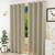 Lillian window curtain set of 2 grey 5 lp