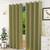 Lillian window curtain set of 2 green 5 lp