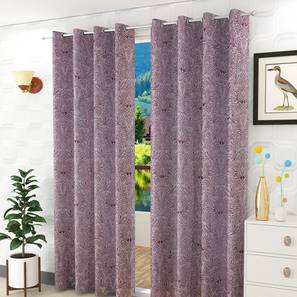 Door Curtains Design Purple Poly Cotton Door Curtain