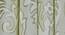 Magnolia Door Curtain - Set Of 2 (Green, 112 x 213 cm  (44" x 84") Curtain Size) by Urban Ladder - Design 1 Close View - 322149