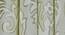 Magnolia Window Curtain - Set Of 2 (Green, 112 x 152 cm  (44" x 60") Curtain Size) by Urban Ladder - Design 1 Close View - 322150