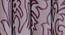 Magnolia Window Curtain - Set Of 2 (Purple, 112 x 152 cm  (44" x 60") Curtain Size) by Urban Ladder - Design 1 Close View - 322154