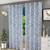 Maren window curtain set of 2 grey 5 lp