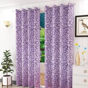 presto Pink Polyester Window Curtain-picture-11