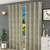 Olivia door curtain set of 2 black 9 lp
