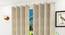 Olivia Window Curtain - Set Of 2 (Wine, 112 x 152 cm  (44" x 60") Curtain Size) by Urban Ladder - Design 1 Half View - 322249