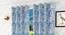 Pindera Window Curtain - Set Of 2 (112 x 152 cm  (44" x 60") Curtain Size) by Urban Ladder - Design 1 Half View - 322272