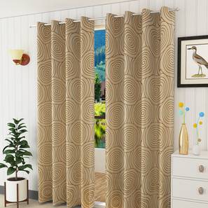 Bedroom Curtains Design Gold Poly Cotton Door Curtain
