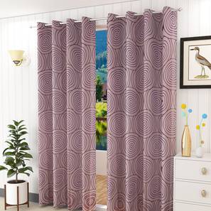 Window Curtains In Bangalore Design Purple Poly Cotton Window Curtain