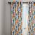 Amelie curtain white abstract 7 ft lp