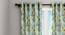 Annie Curtain (Green, 122 x 213 cm(48" x 84") Curtain Size) by Urban Ladder - Design 1 Details - 322346