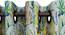 Annie Curtain (Green, 122 x 213 cm(48" x 84") Curtain Size) by Urban Ladder - Design 1 Top View - 322347