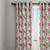 Alice curtain white floral 7 ft lp