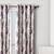 Indigo curtain white floral 9 ft lp