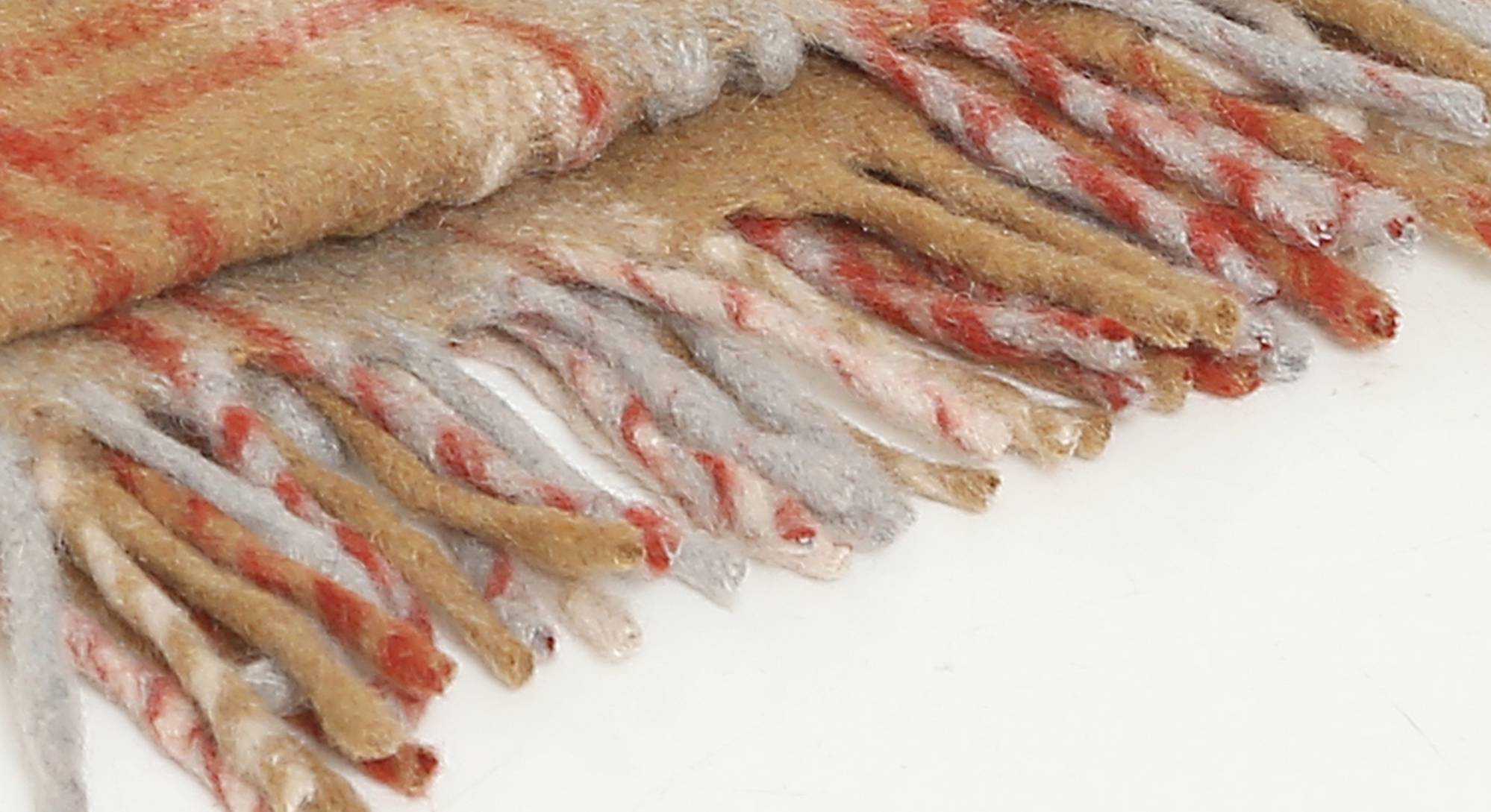 Multi Coloured Wool Throw Urban Ladder