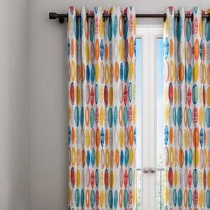 All Decor On Sale Design Kate Curtain (White, 122 x 274 cm(48" x 108") Curtain Size)