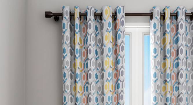 Stella Curtain (122 x 274 cm(48" x 108") Curtain Size) by Urban Ladder - Design 1 Details - 322548