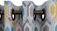 Stella Curtain (122 x 274 cm(48" x 108") Curtain Size) by Urban Ladder - Design 1 Top View - 322549