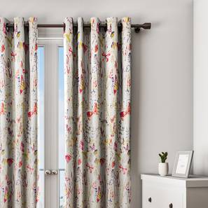 Wall Curtains Design Esmeralda Curtain (Yellow, 122 x 274 cm(48" x 108") Curtain Size)