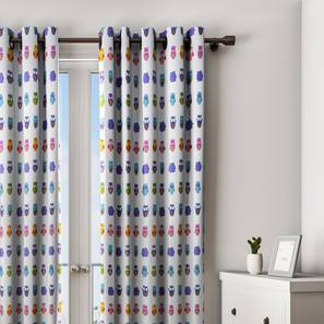 Kids Curtains Design Hope Curtain (White, 122 x 274 cm(48" x 108") Curtain Size)