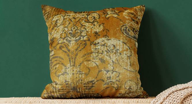 Alva Cushion Cover (41 x 41 cm  (16" X 16") Cushion Size) by Urban Ladder - Design 1 Full View - 322965