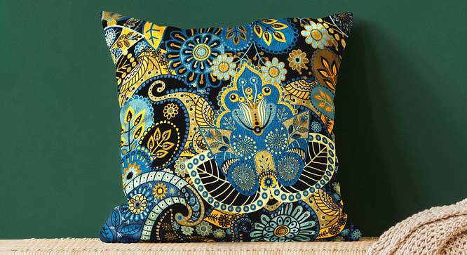 Erinn Cushion Cover (41 x 41 cm  (16" X 16") Cushion Size) by Urban Ladder - Design 1 Full View - 322973