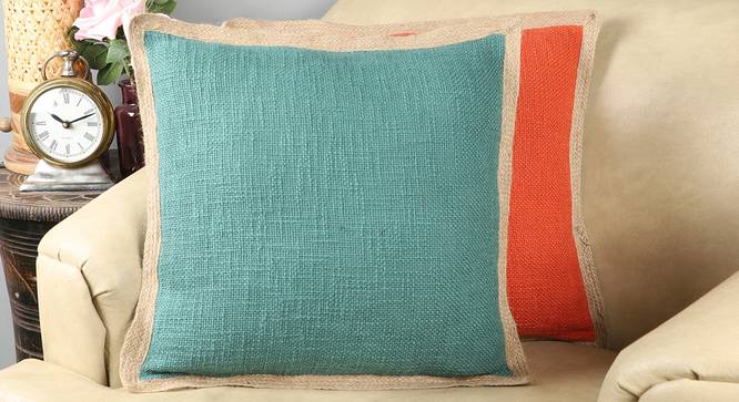 Kyle Cushion Cover (41 x 41 cm  (16" X 16") Cushion Size) by Urban Ladder - Design 1 Full View - 322985