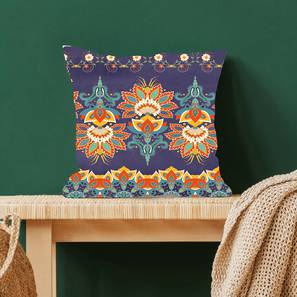 Products At 20 Off Sale Design Perry Cushion Cover (Blue, 41 x 41 cm  (16" X 16") Cushion Size)