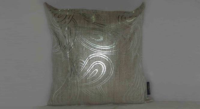 Shay Cushion Cover (White, 41 x 41 cm  (16" X 16") Cushion Size) by Urban Ladder - Design 1 Full View - 323123