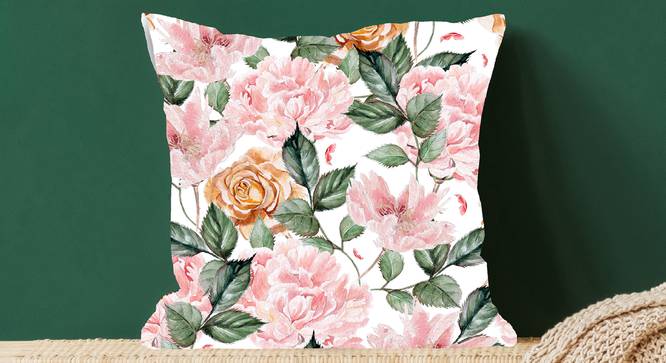 Helen Cushion Cover (41 x 41 cm  (16" X 16") Cushion Size) by Urban Ladder - Design 1 Full View - 323207