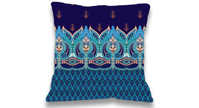 Amy Cushion Cover (41 x 41 cm  (16" X 16") Cushion Size, Maroon) by Urban Ladder - Front View Design 1 - 323212