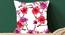 Cox Cushion Cover (41 x 41 cm  (16" X 16") Cushion Size, Maroon) by Urban Ladder - Design 1 Full View - 323235