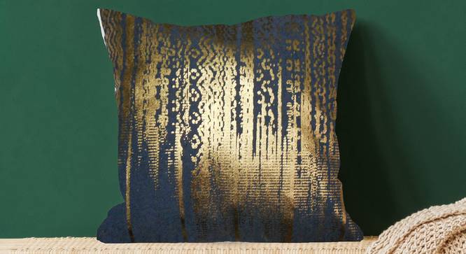 Joann Cushion Cover (Green, 41 x 41 cm  (16" X 16") Cushion Size) by Urban Ladder - Design 1 Full View - 323263