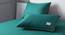 Elaina Bedsheet Set (Teal, Double Size) by Urban Ladder - Front View Design 1 - 323338