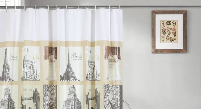 Joey Curtain (178 x 198 cm(70" x 78") Curtain Size) by Urban Ladder - Design 1 Top Image - 323448