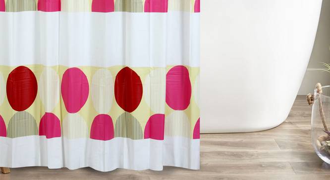 Katie Curtain (178 x 198 cm(70" x 78") Curtain Size) by Urban Ladder - Front View Design 1 - 323498