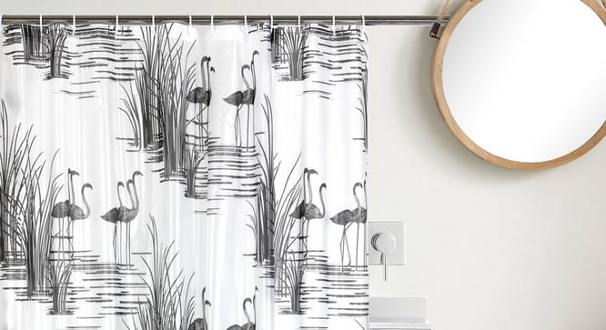 Perry Curtain (178 x 198 cm(70" x 78") Curtain Size) by Urban Ladder - Design 1 Full View - 323557