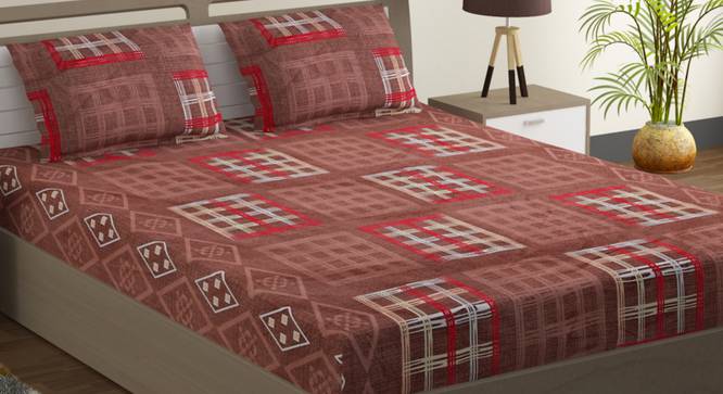 Anne Bed Sheet Set (Double Size) by Urban Ladder - Design 1 Full View - 323587