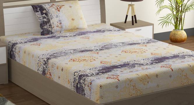 Ebony Bedsheet Set (Single Size) by Urban Ladder - Design 1 Full View - 323602