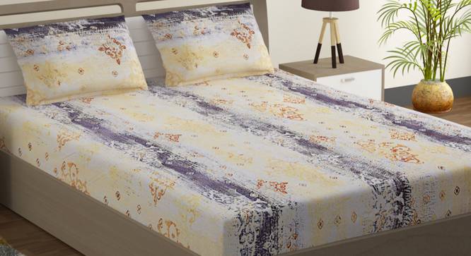 Ebony Bedsheet Set (Double Size) by Urban Ladder - Design 1 Full View - 323617