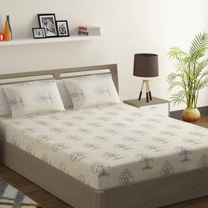 King Size Bedsheet Design Multi Coloured TC Cotton Size Bedsheet with Pillow Covers