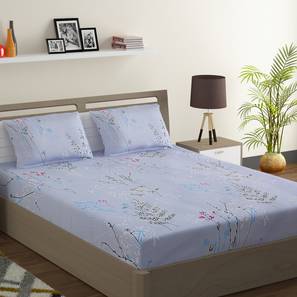 King Size Bedsheet Design Multi Coloured TC Cotton Size Bedsheet with Pillow Covers