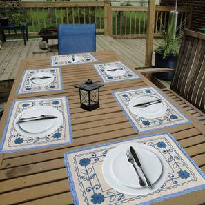 Adkins table mat blue lp