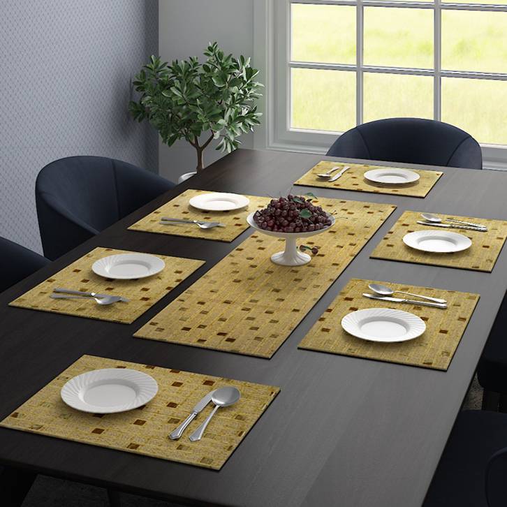 Table Mats Dining, Dining Table Mat And Runner