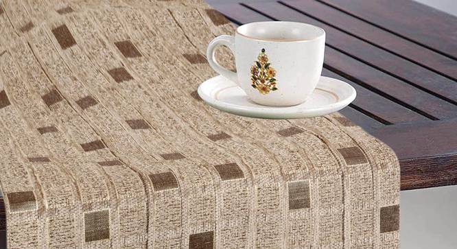 Sheri Table Runner (Beige) by Urban Ladder - Design 1 Full View - 324038