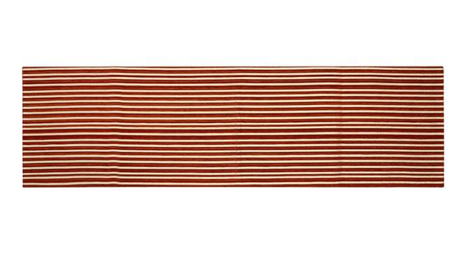 Eva Table Runner (Red) by Urban Ladder - Front View Design 1 - 324058