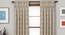 Mayfair Door Curtains - Set Of 2 (112 x 213 cm  (44" x 84") Curtain Size) by Urban Ladder - Design 1 Full View - 324304