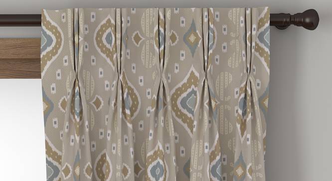 Mayfair Door Curtains - Set Of 2 (112 x 213 cm  (44" x 84") Curtain Size) by Urban Ladder - Front View Design 1 - 324305