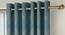 Abetti Window Curtains - Set Of 2 (Turquoise, 112 x 152 cm  (44" x 60") Curtain Size) by Urban Ladder - Front View Design 1 - 324616