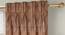 Provencia Door Curtains - Set Of 2 (Brown, 112 x 274 cm  (44" x 108") Curtain Size) by Urban Ladder - Front View Design 1 - 324628